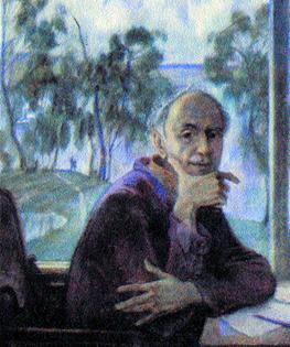 «Портрет отца». Художник – сын Э. Брагинского Виктор. Пастель, 1983 год.