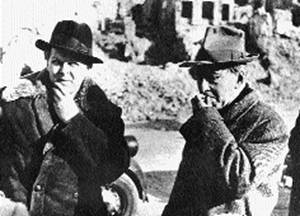 С Твардовским.