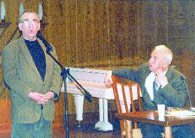 Вечер Левенбука в Московском еврейском общинном центре.