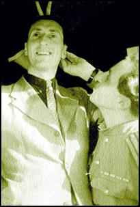 Ласкин и Симонов. 1943 год.
