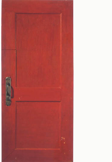 Михаил Рогинский. Дверь. 1965. Из коллекции Леонида Талочкина. Москва