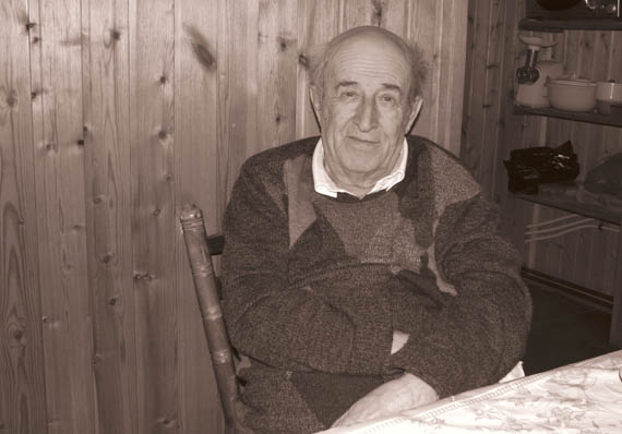 И. А. Мазус на своей даче. Декабрь 2014. Фото Галины Зелениной